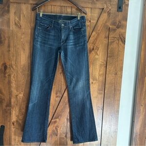 Citizens Of Humanity Dark Blue Boot Cut Jeans